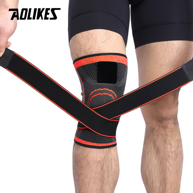 AOLIKES 1PCS 2020 Knee Support Professional Protective Sports Knee Pad
